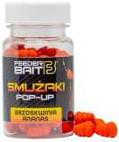 Dumbels Feeder Bait Smużaki Pop-Up 8x12mm 60ml R72 - Broskev/Ananas