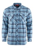 Flanelová Košeľa Grundéns Dungeness Seawool Flannel Shirt Captain's Blue