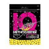 Fluoro Boilie LK Baits IQ Method Feeder Fluoro Boilies 10-12mm 600gr Citrus