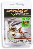 Gotova udica Saenger krimpani kabel s trostrukim udicama veličine 1/0 60cm/15kg Gotova udica Saenger krimpani kabel s trostrukim udicama veličine 1/0 60cm/15kg