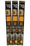 Gotovi Predvez Fox Edges Wide Gape Beaked PVA Ready Rigs