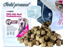 Goveđe granule hladno prešane s probioticima LK Baits Pet PRO-BIO Small 1kg