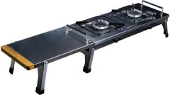 Gril RidgeMonkey Grilla CookStation Double Hob