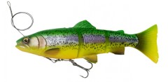 Gumena Mamina Savage Gear 4D Line Thru Pastrva 15cm 40gr Fire Pastrva