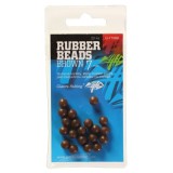 Gumene kuglice Giants Fishing Rubber Beads Brown 20kom 4mm