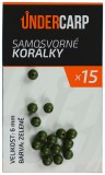 Gumene perle UnderCarp Samoljepljive perle zelene 6mm