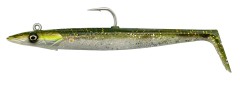 Gumeni mamac Savage Gear Sandeel V2 15.5cm 46g Green Silver