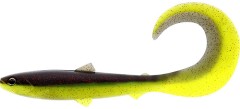 Gumeni Mamac Westin BullTeez Curltail 10cm 6gr Black/Chartreuse