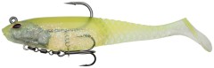 Gumová nástraha Berkley PowerBait Cullshad Deep 15cm 50gr Lime Ice