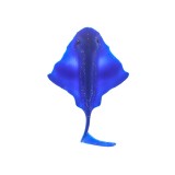 Gumová Nástraha Broslures Ripple Tail M 12cm Fluo Blue