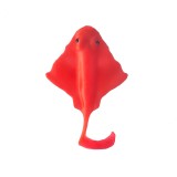 Gumová Nástraha Broslures Ripple Tail S 9cm Fluo Red
