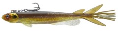Gumová Nástraha s Háčkem Daiwa Prorex V-Marley Pelagic Shad Golden Shiner