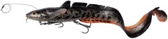 Gumová Nástraha Savage Gear 3D LT Burbot FS 36cm 210gr Black Silver Orange