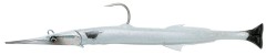 Gumová Nástraha Savage Gear 3D Needlefish Pulsetail 30cm 105gr Pearl White Silver