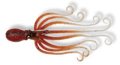 Gumová Nástraha Savage Gear 3D Octopus 22cm 300gr Brown Glow