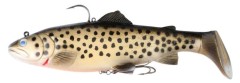 Gumová Nástraha Savage Gear 3D Trout Rattle Shad 27,5cm 225gr Dark Brown Trout