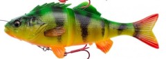 Gumová Nástraha Savage Gear 4D Line Thru Perch 23cm 145gr Albino