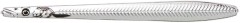 Gumová Nástraha Savage Gear Line Thru Sandeel Nail 10cm 16gr Silver Plating