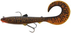 Gumová nástraha Westin BullTeez Curltail R2F 21cm 73gr Motoroil Burbot