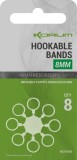 Gumové Kroužky Korum Smokescreen Hookable Bands 8mm