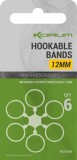 Gumové Krúžky Korum Smokescreen Hookable Bands 12mm