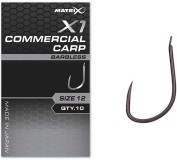 Háček Matrix X1 Commercial Carp Barbless Háček Matrix X1 Commercial Carp Barbless
