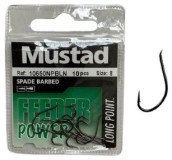Háček Mustad Long Point Feeder Power 10650LP 10ks