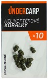 Helikoptérové koráliky UnderCarp Zelené Helikoptérové koráliky UnderCarp Zelené