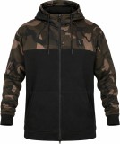 Hoodica Fox LW Black/Camo Split Zip Hoody