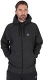 Hoodica Matrix Charcoal Marl Zip Hoody