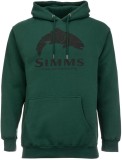 Hoodica Simms Wood Trout Fill Hoody Forest
