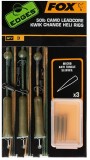 Hotový Náväzec Fox Camo Leadcore Kwik Change Heli Rigs 50lb