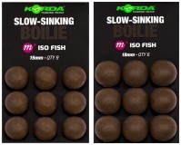 Imitacija Boilies Korda Slow Sinking Boilie ISO Fish