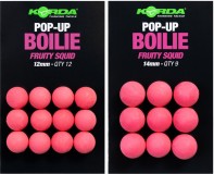 Imitacija Plovuće Boilie Korda Pop-Up Fruity Squid Pink