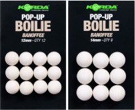 Imitacija plutajućih Boilie Korda Pop-Up Banoffee White