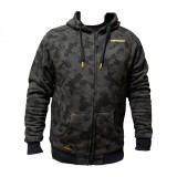 Jakna sa zatvaračem Mikbaits Black Camou Jogger Sherpa