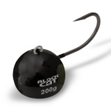 Jigova glava Black Cat Fire-Ball Crna