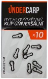 Karabínka UnderCarp Rýchlovýmenný klip univerzálny Veľkosť M
