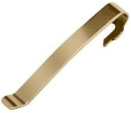 Klip Leatherman Quick - Release Engravable Pocket Clip PVD Brass