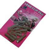 Klip LK Baits Lead Clip Peg Camo Brown