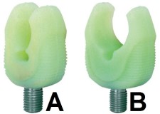 Koncovka JSA Fish Fluo Set 1 C.S. 2ks