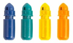 Konektor Preston Hollo Connectors Žlutý
