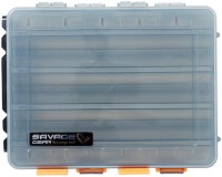 Krabička Savage Gear Lurebox 2 Sided Smoke Large