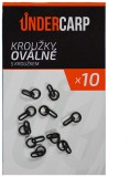 Kroužky UnderCarp Kroužky oválné s kroužkem Kroužky UnderCarp Kroužky oválné s kroužkem