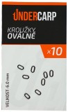 Kroužky UnderCarp oválné 6,0mm