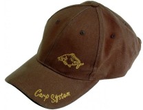 Kšiltovka Carp System C.S. Hnědá