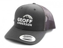 Kšiltovka Geoff Anderson SnapBack Síťová s Logem Šedá Kšiltovka Geoff Anderson SnapBack Síťová s Logem Šedá