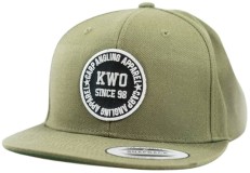 Kšiltovka KWO Snapback Army Green Kšiltovka KWO Snapback Army Green