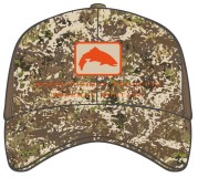 Kšiltovka Simms Trout Icon Trucker River Camo