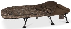 Ležaljka + Spavaća Vreća Nash Indulgence MF60 Sleep System 6 Nogu Camo